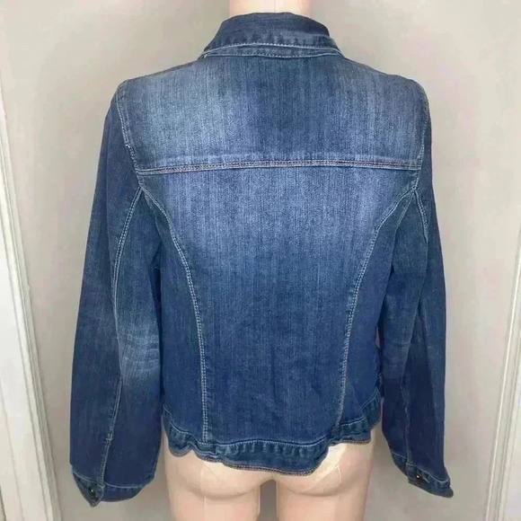 Lane Bryant NWT New Denim Jacket Women's Size 16 - Picture 4 of 8